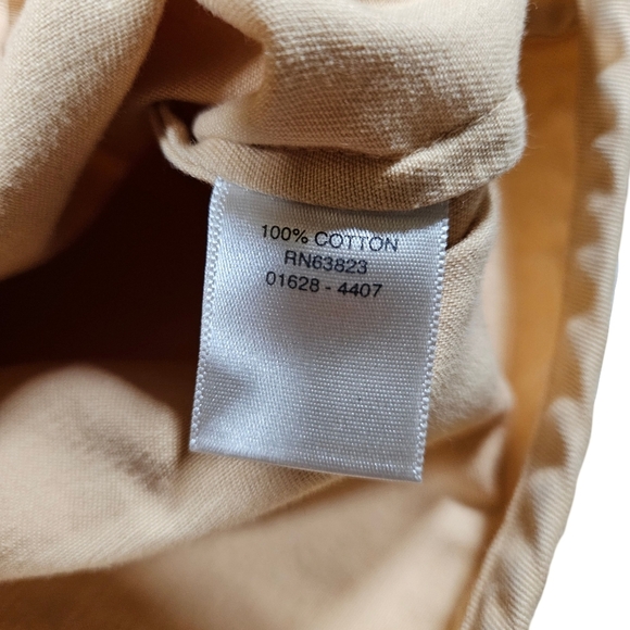 Christopher & Banks Button Up Long Sleeve Jean Jacket, Light Yellow, Small - Picture 11 of 15